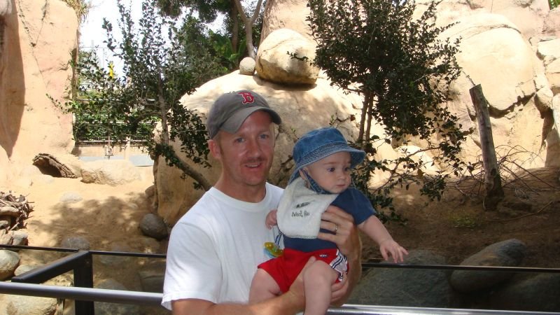 Daddy & Trey @ the Zoo
